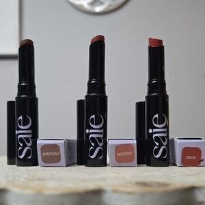 Saie Lipstick Collection - Rich Hues